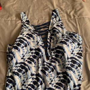 one piece bathing suit-Plus